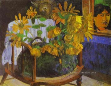  Blume Malerei - Sonnenblumen Beitrag Impressionismus Primitivismus Paul Gauguin
